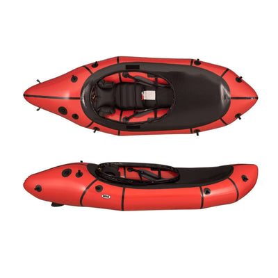 Micro Rafting Systems 2S Packraft | Whitewater Packraft | Further Faster Christchurch NZ | #red
