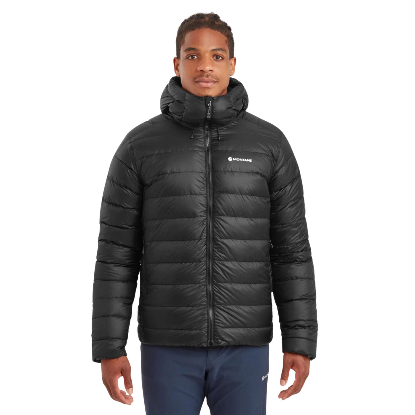 Montane Alpine 850 Hoodie - Mens | Men's Down Hooded Jacket | Further Faster Christchurch NZ | #black