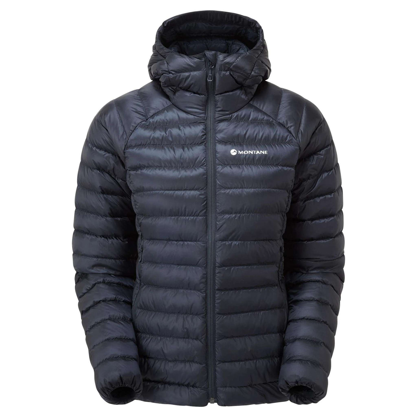 Montane Anti-Freeze Hoodie - Womens | Womens Down Insulated Jacket NZ | Further Faster Christchurch NZ #eclipse-blue