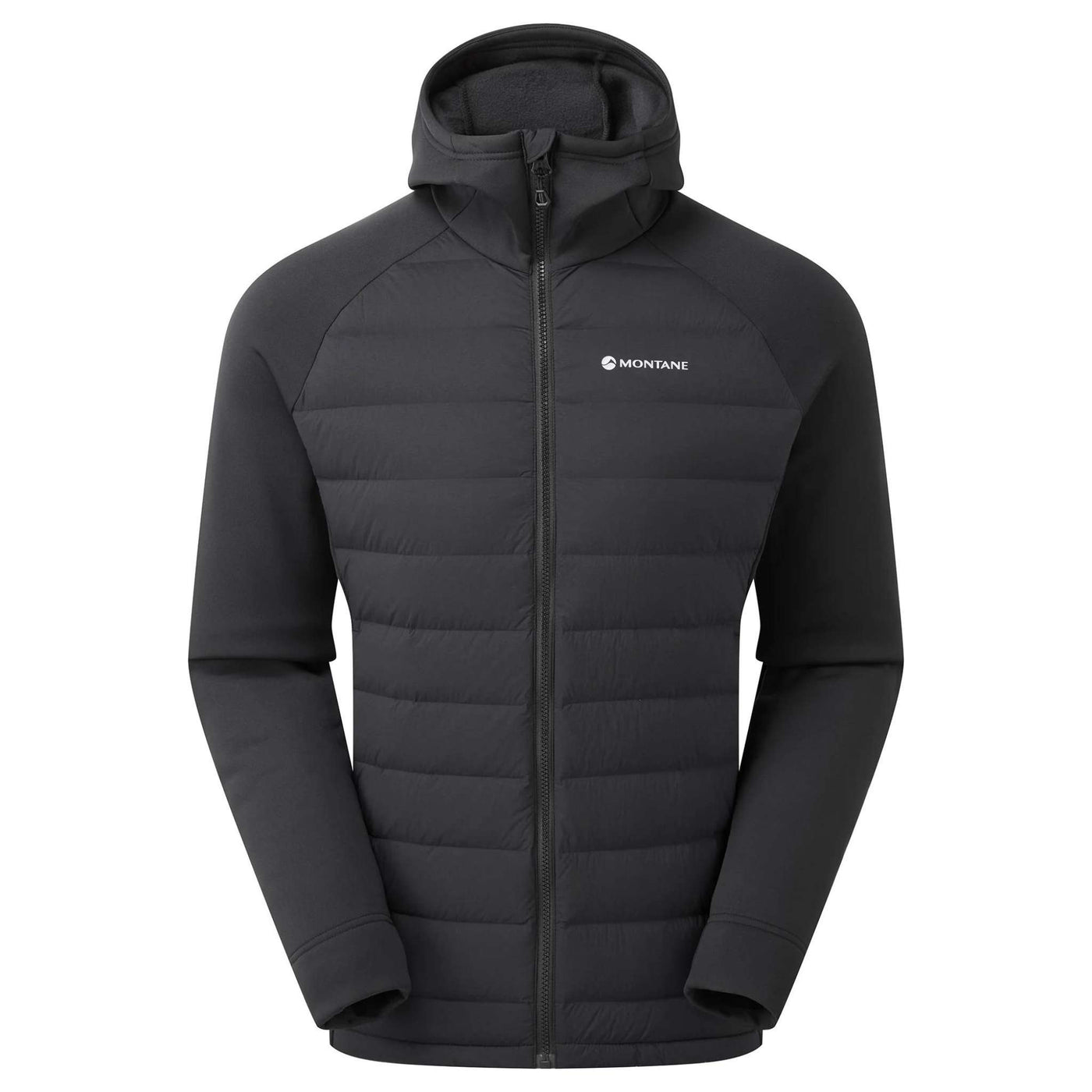 Montane Composite Hoodie - Mens | Men's Down Hooded Jacket | Further Faster Christchurch NZ | #black