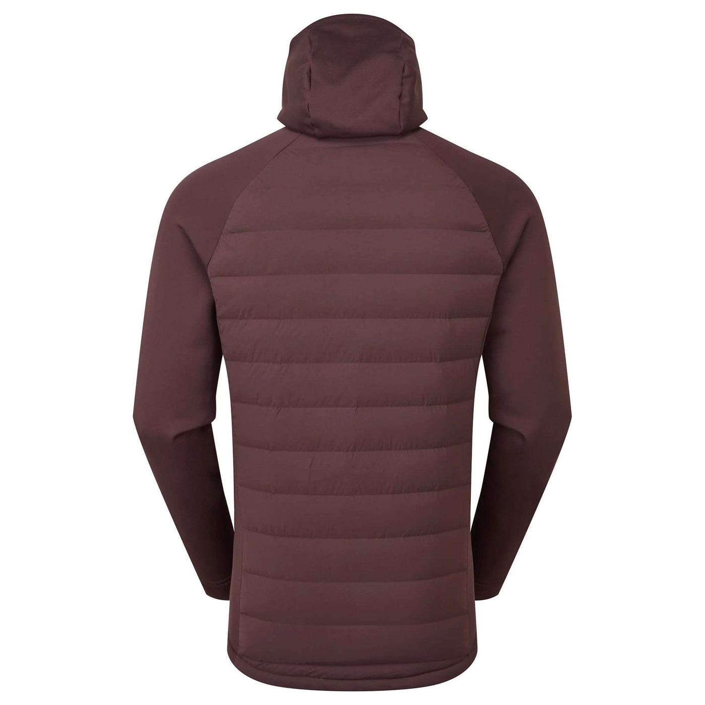 Montane Composite Hoodie - Mens | Men's Down Hooded Jacket | Further Faster Christchurch NZ | #dark-garnet