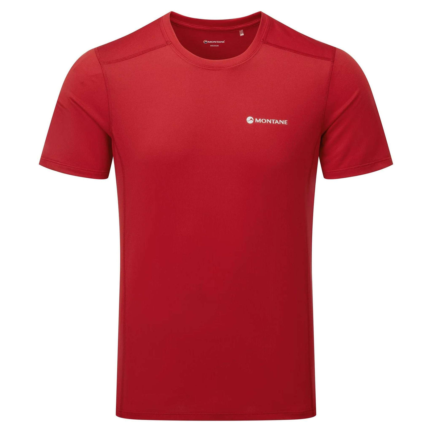 Montane Dart Lite T-Shirt - Mens | Mens Baselayer | Further Faster Christchurch NZ #acer-red
