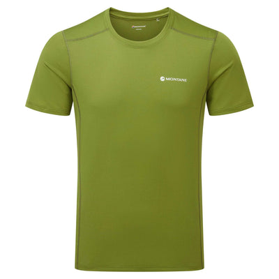 Montane Dart Lite T-Shirt - Mens | Mens Baselayer | Further Faster Christchurch NZ #alder-green