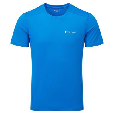 Montane Dart Lite T-Shirt - Mens | Mens Baselayer | Further Faster Christchurch NZ #electric-blue