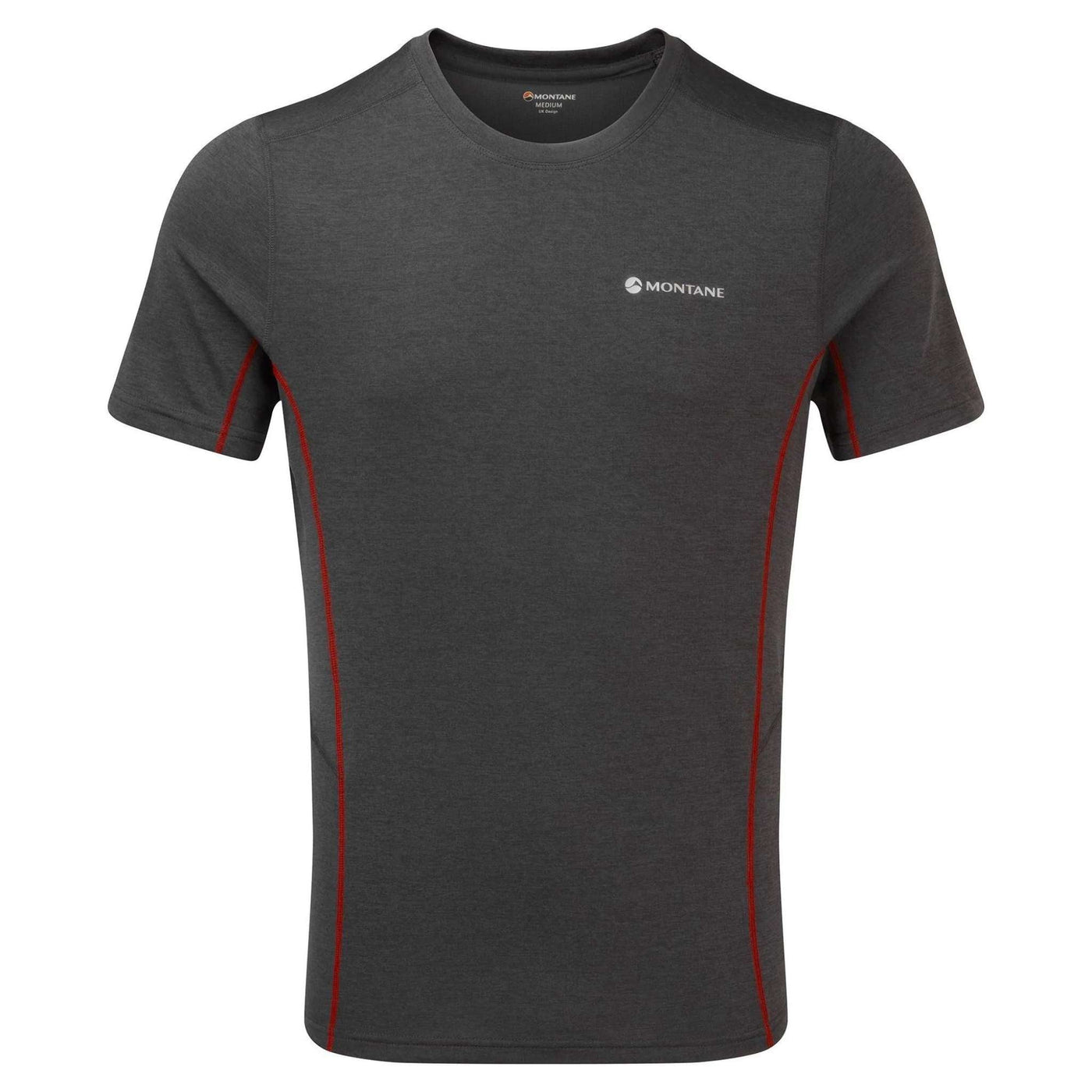 Montane Dart T-Shirt Mens | Trail Running and Hiking Base Layer | Further Faster Christchurch NZ #slate