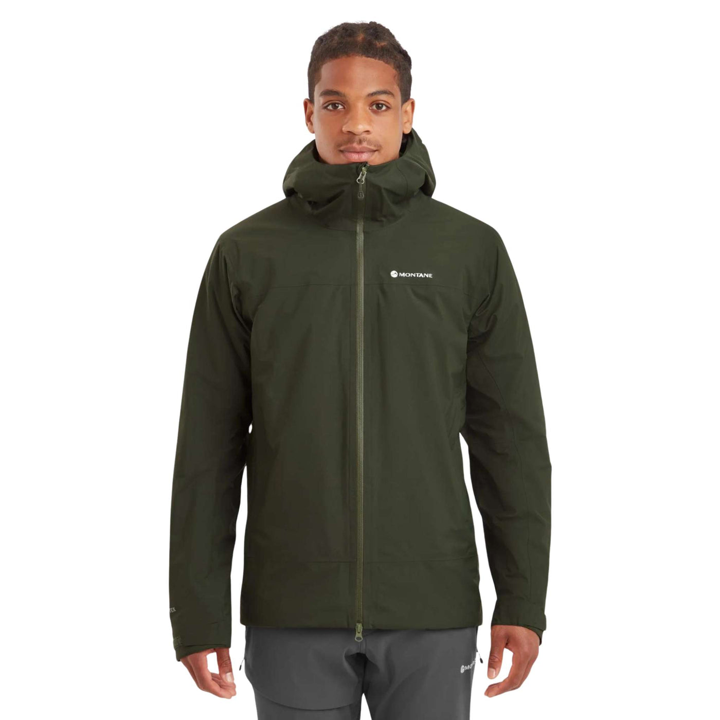 Montane Duality Lite Jacket - Mens | Men's Waterproofed Insulated Jacket | Further Faster Christchurch NZ | #oak-green