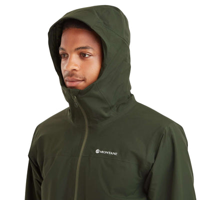 Montane Duality Lite Jacket - Mens | Men's Waterproofed Insulated Jacket | Further Faster Christchurch NZ | #oak-green