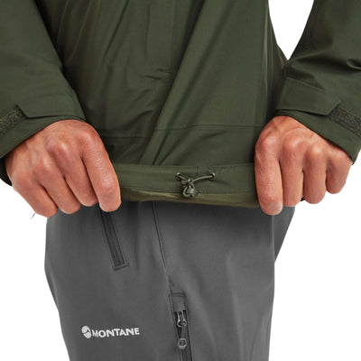 Montane Duality Lite Jacket - Mens | Men's Waterproofed Insulated Jacket | Further Faster Christchurch NZ | #oak-green