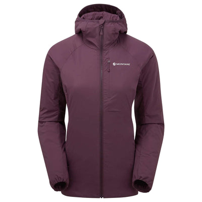 Montane Fireball Hoodie - Women | Womens Synthetic Insulated Hoodie | Further Faster Christchurch NZ | #saskatoon-berry