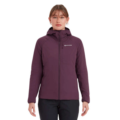 Montane Fireball Hoodie - Women | Womens Synthetic Insulated Hoodie | Further Faster Christchurch NZ | #saskatoon-berry