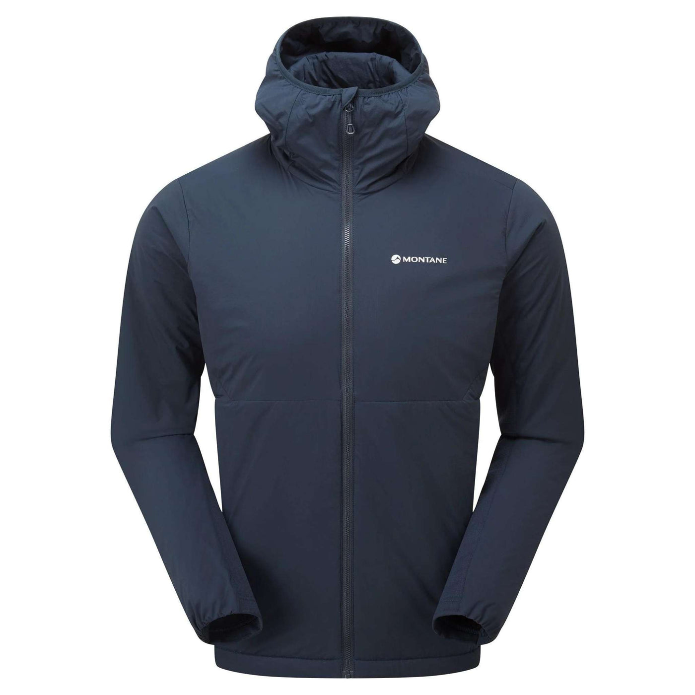 Montane Fireball Lite Hoodie - Mens | Insulated Synthetic Hooded Jacket NZ | Further Faster Christchurch NZ #eclipse-blue