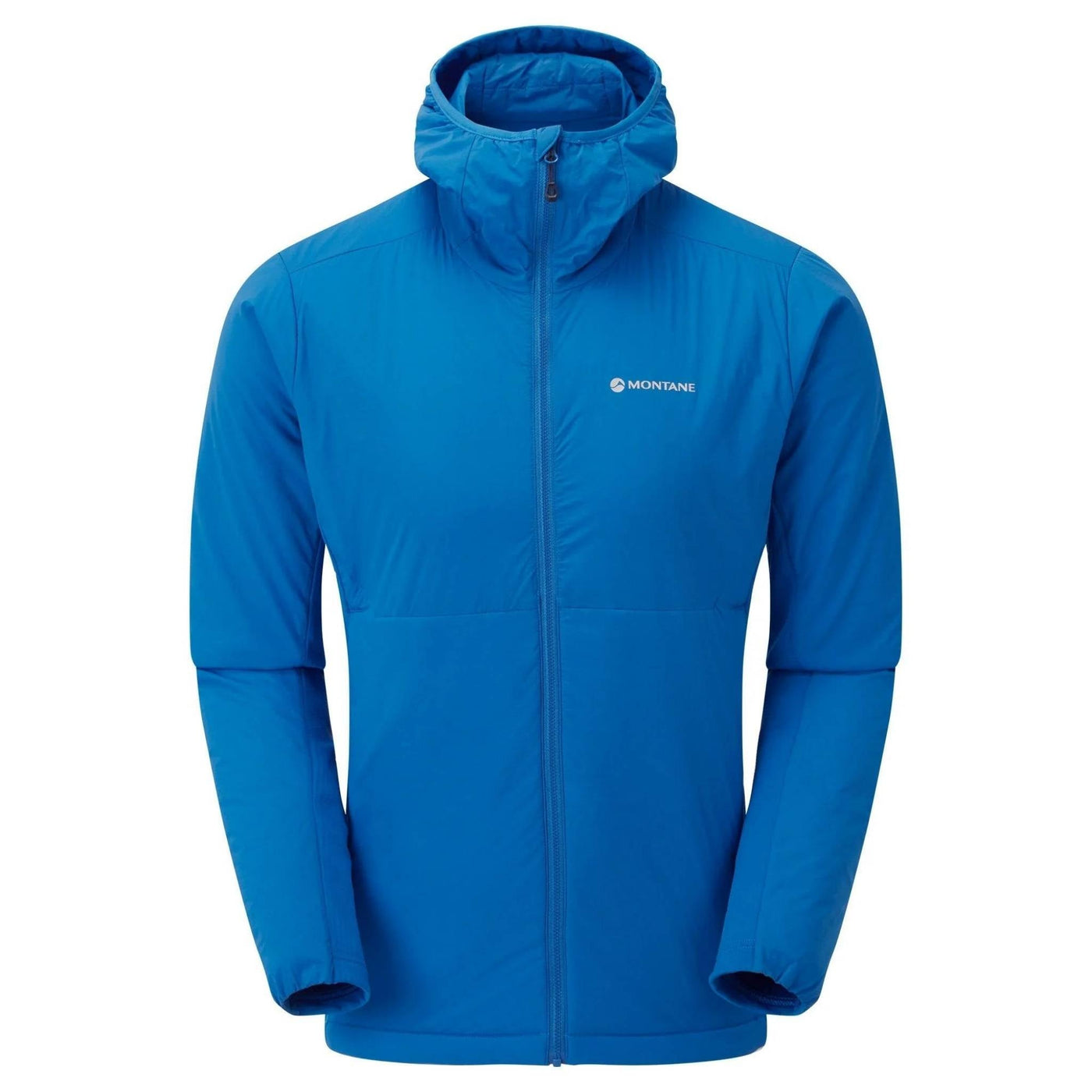Montane Fireball Lite Hoodie - Mens | Insulated Synthetic Hooded Jacket NZ | Further Faster Christchurch NZ #electric-blue