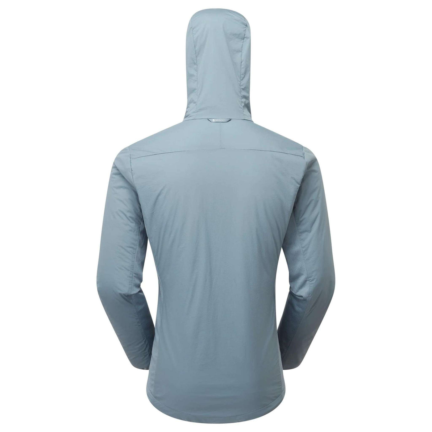Montane Fireball Lite Hoodie - Mens | Insulated Synthetic Hooded Jacket NZ | Further Faster Christchurch NZ #stone-blue