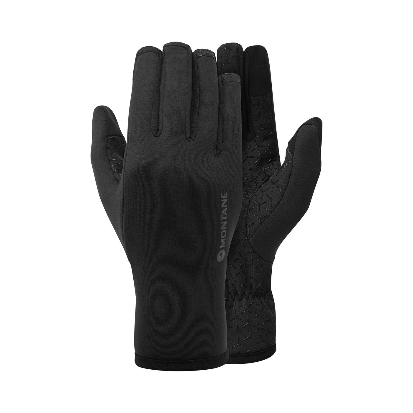 Montane Fury XT Glove - Unisex | Fleece Gloves NZ | Further Faster Christchurch NZ | #black 