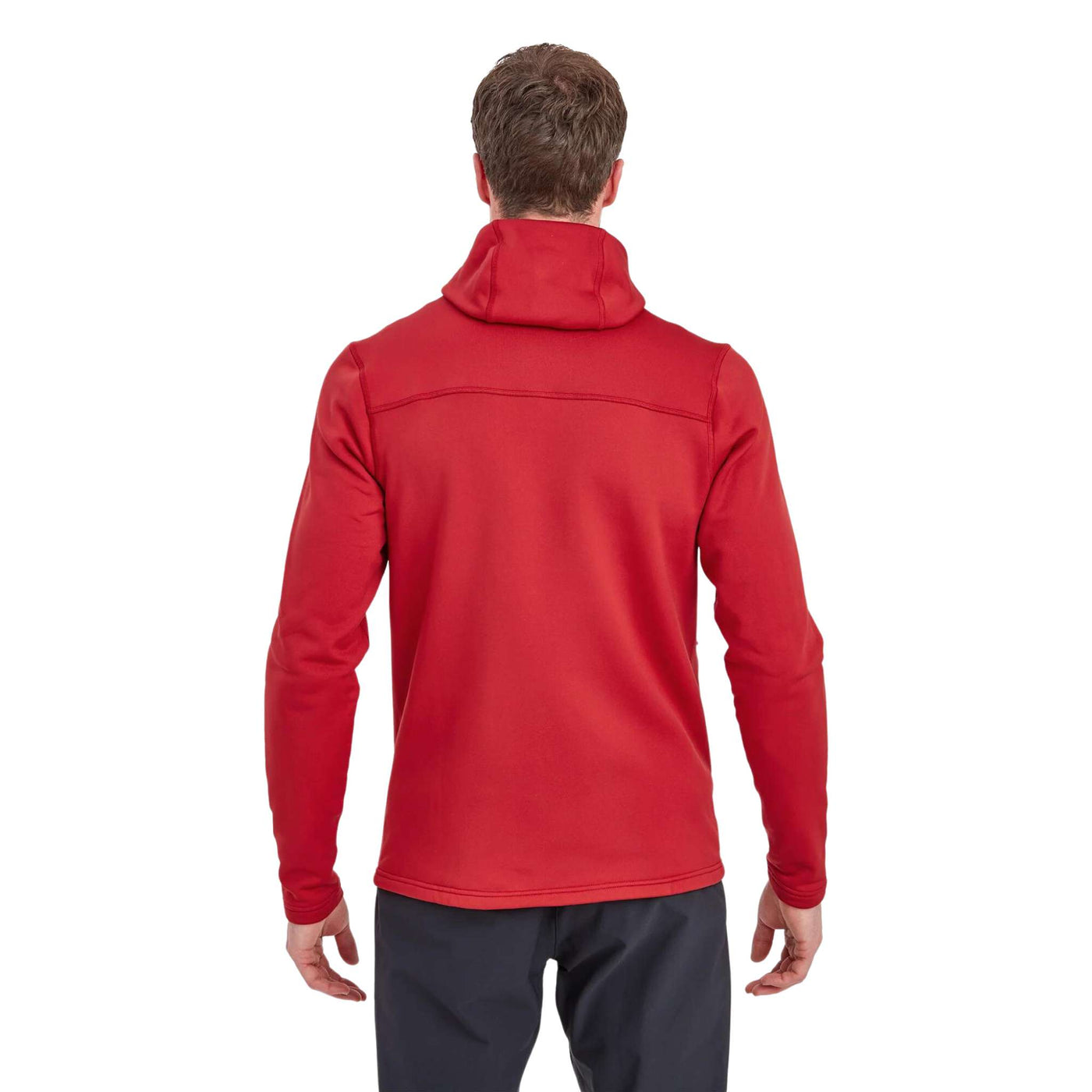 Montane Fury XT Hoodie - Mens | Men's Fleece Hooded Jacket NZ | Further Faster Christchurch NZ #acer-red