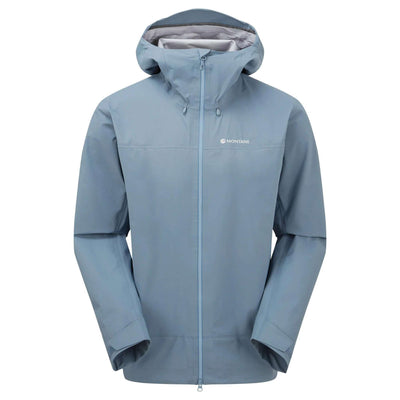 Montane Phase XT Jacket - Mens | Montane Alpine Waterproof Jacket NZ | Further Faster Christchurch NZ #stone-blue