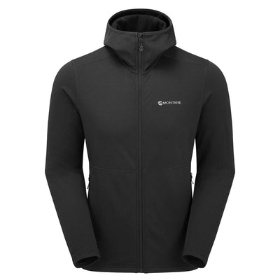 Montane Protium Hoodie - Mens | Mens Fleece Hooded Jacket | Further Faster Christchurch NZ | #midnight-grey