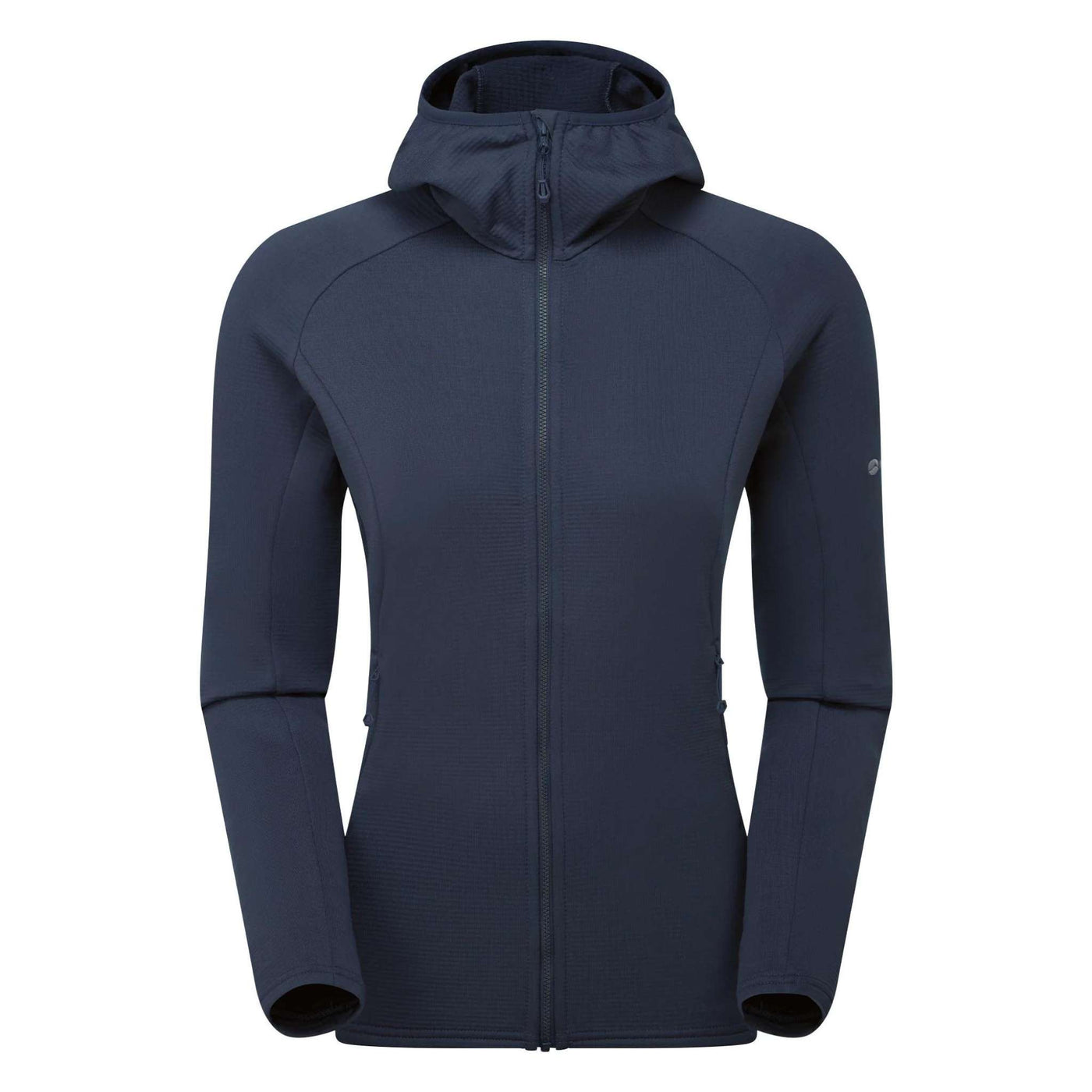Montane Protium Hoodie - Womens | Womens Fleece Jacket | Further Faster Christchurch NZ | #eclipse-blue