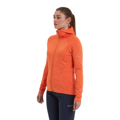 Montane Protium Hoodie - Womens | Womens Fleece Jacket | Further Faster Christchurch NZ