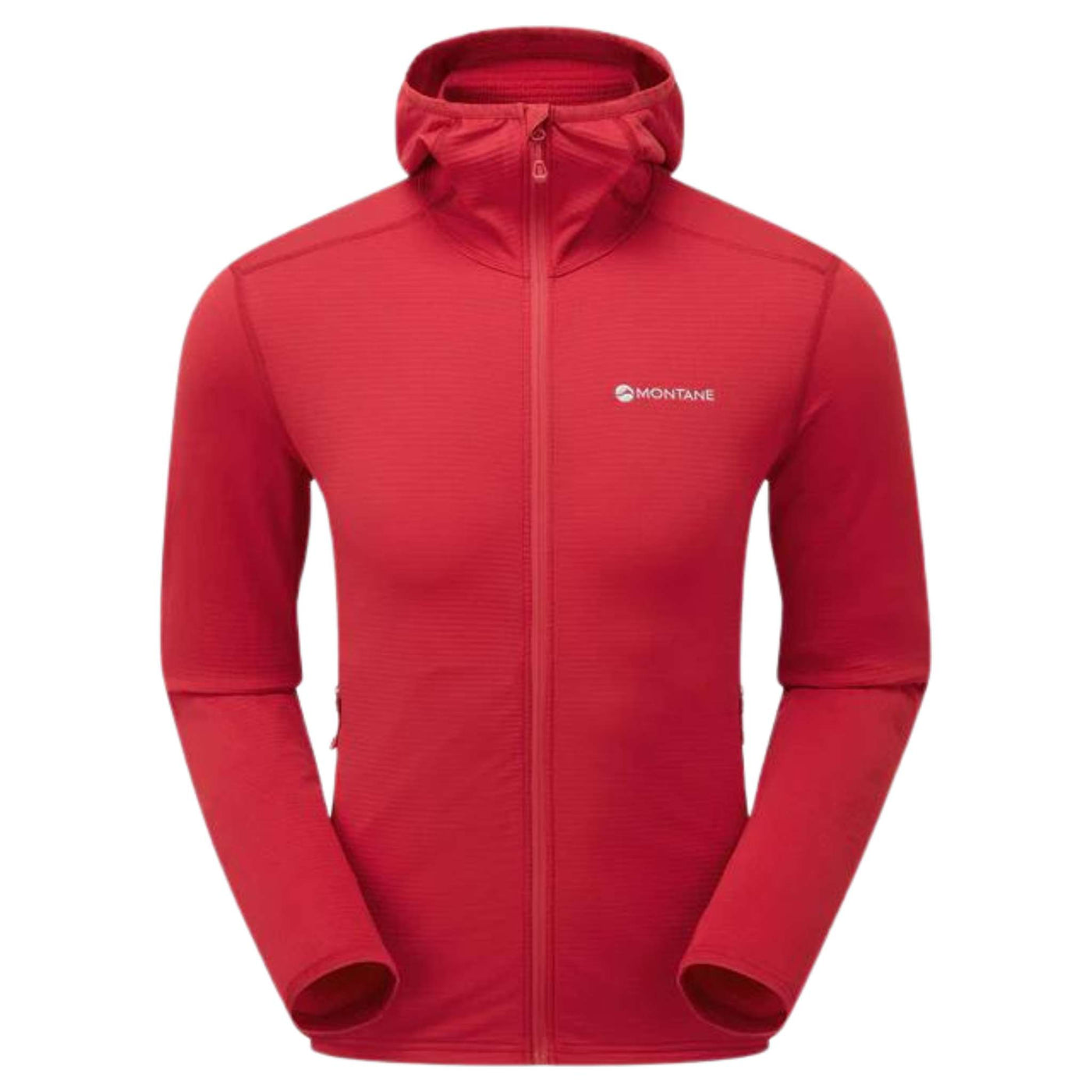 Montane Protium Lite Hoodie - Mens | Mens Lightweight Fleece Hoodie | Further Faster Christchurch NZ | #acer-red