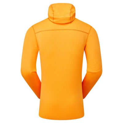 Montane Protium Lite Hoodie - Mens | Mens Lightweight Fleece Hoodie | Further Faster Christchurch NZ | #nagami-orange