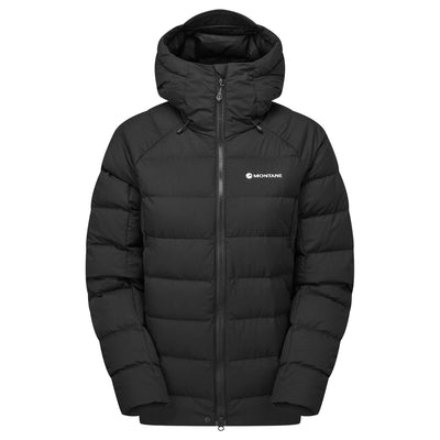 Montane Resolve XT Hoodie - Womens | Womens Down Jacket | Further Faster Christchurch NZ | #black