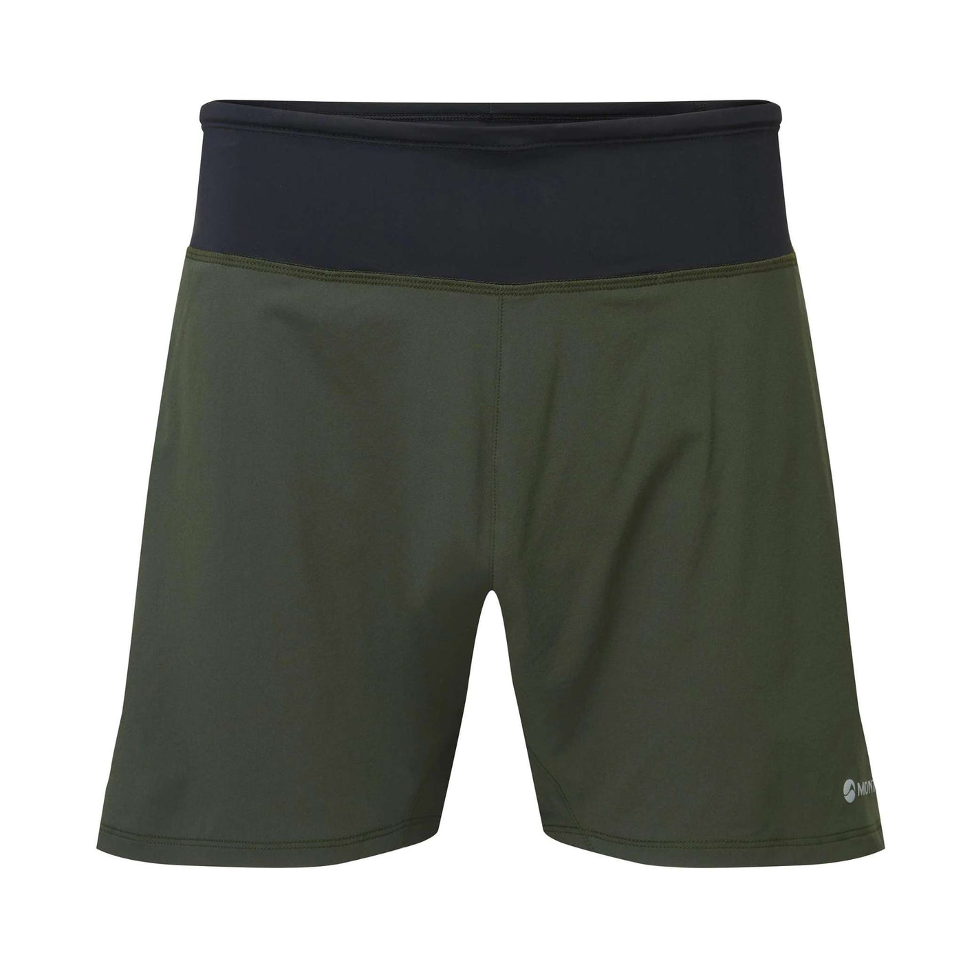 Montane Slipstream 5" Shorts - Mens | Mens Trail Running Shorts NZ | Further Faster Christchurch NZ #oak-green