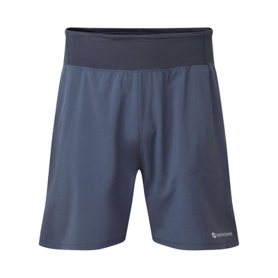 Montane Slipstream 7" Shorts - Mens | Mens Trail Running Shorts NZ | Further Faster Christchurch NZ #eclipse-blue
