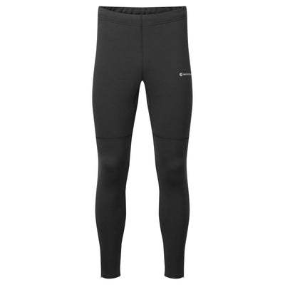 Montane Slipstream Thermal Tights Mens - Regular Leg | Thermal Trail Running Tights Mens | Further Faster Christchurch NZ | #black 