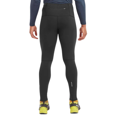 Montane Slipstream Thermal Tights Mens - Regular Leg | Thermal Trail Running Tights Mens | Further Faster Christchurch NZ | #black