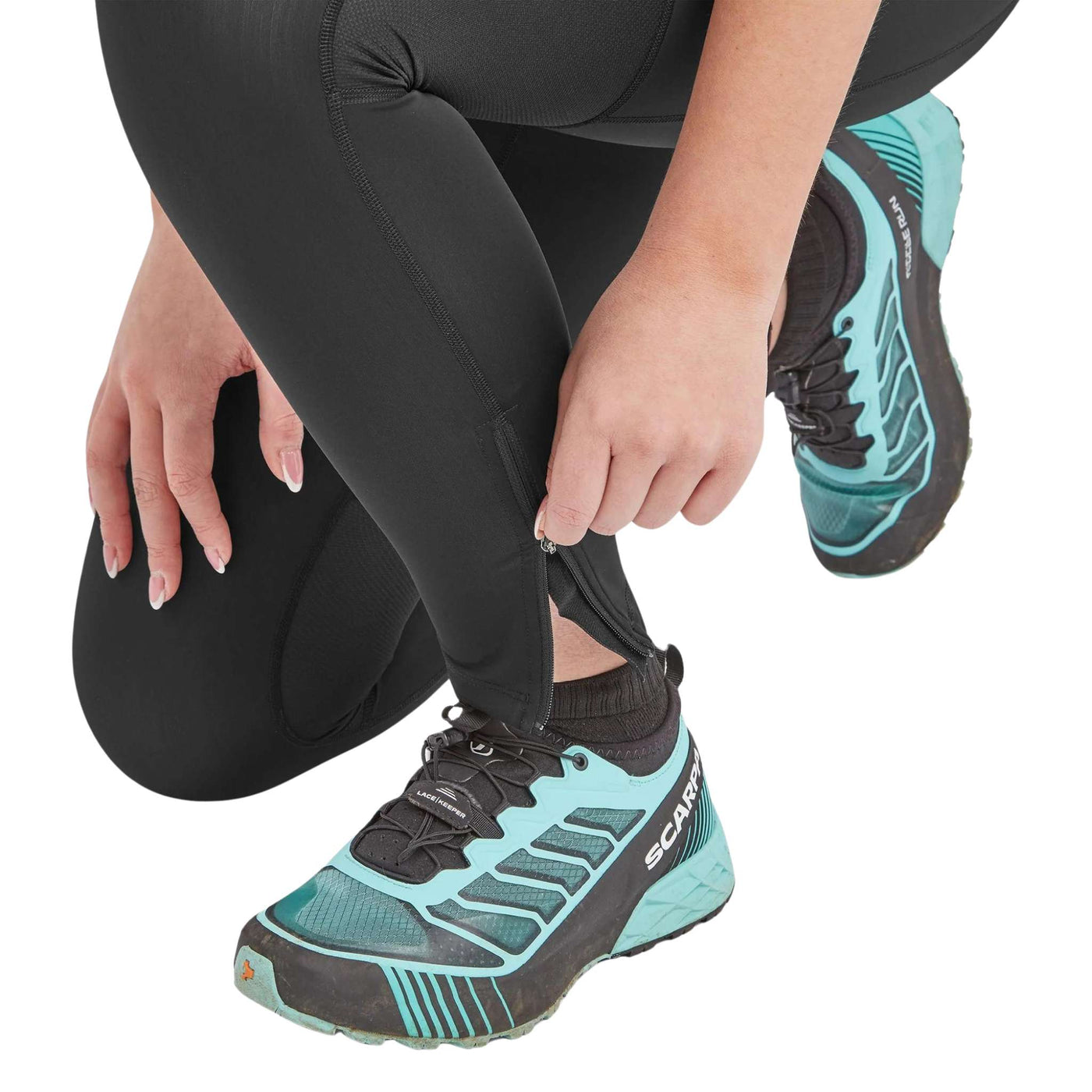 Montane Slipstream Thermal Tights Regular Leg - Womens | Thermal Pants | Further Faster Christchurch NZ | #black