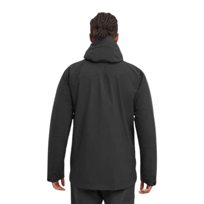 Montane Solution Jacket - Mens | Mens Waterproof Jacket | Further Faster Christchurch NZ | #black