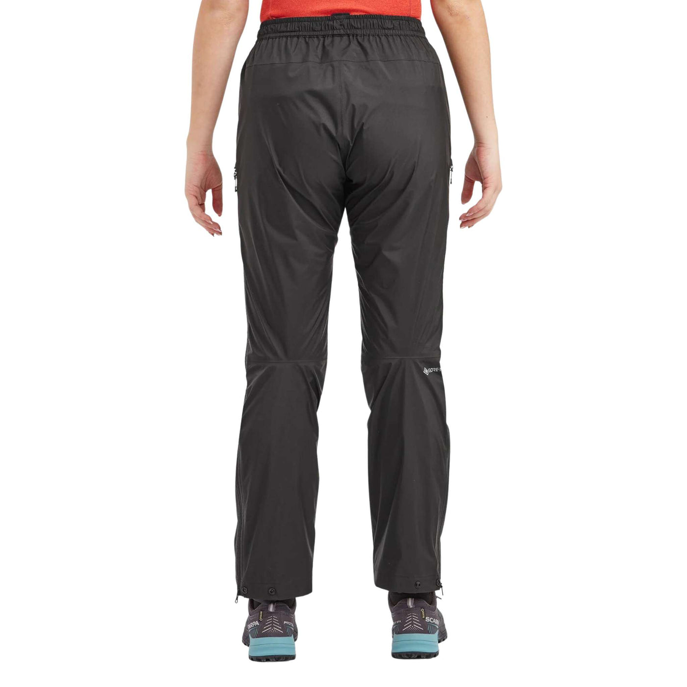 Montane Spirit Lite Pants Womens - Short Leg | Womens Hiking and Trekking Pants | Further Faster Christchurch NZ #black