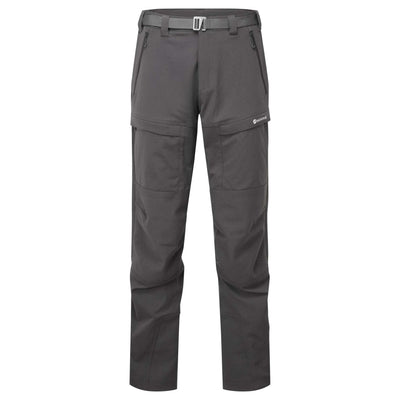 Montane Terra XT Pant - Regular Leg - Mens | Tough Hiking Pants | Further Faster Christchurch NZ #midnight-grey
