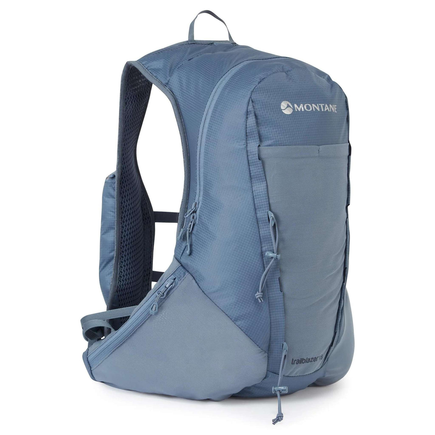 Montane Trailblazer 18 | Trail Running and Fast Packing Pack | Further Faster Christchurch NZ | #stone-blue