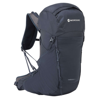 Montane Trailblazer 30 - Womens | Trail Running and Fast Packing Pack | Further Faster Christchurch NZ | #eclipse-blue