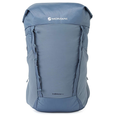 Montane Trailblazer 44 | Trail Running and Fast Packing Pack | Further Faster Christchurch NZ | #stone-blue