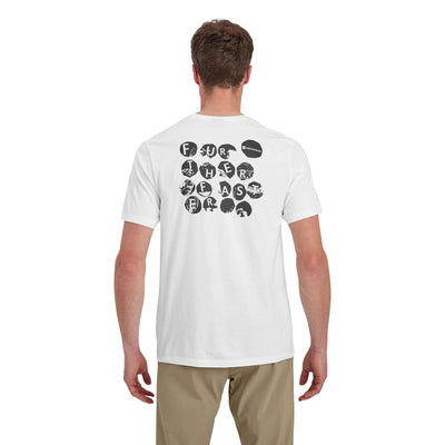 Montane Transpose T-Shirt - Mens | Organic Cotton T-Shirt | Further Faster Christchurch NZ | #white