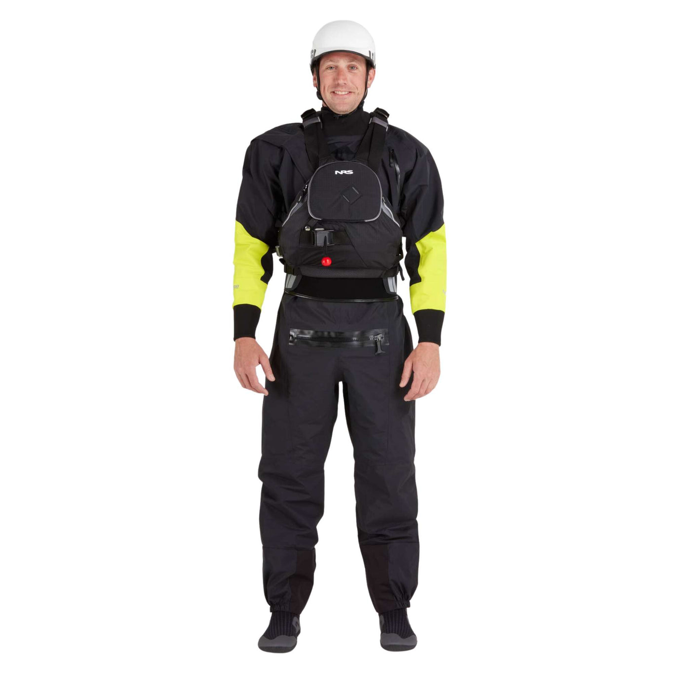 NRS Crux Dry Suit - Mens | Paddle NZ | Further Faster Christchurch NZ #black