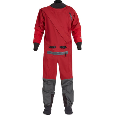 NRS Explorer Semi-Dry Suit - Mens | Paddle NZ | Further Faster Christchurch NZ #red