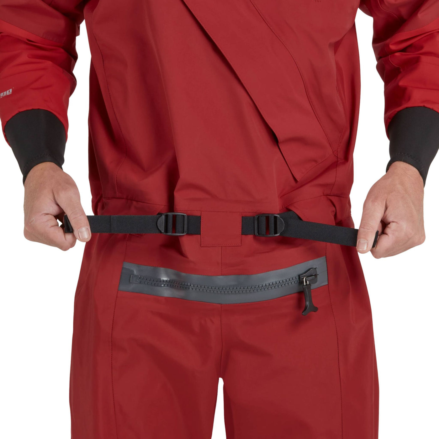 NRS Explorer Semi-Dry Suit - Mens | Paddle NZ | Further Faster Christchurch NZ #red