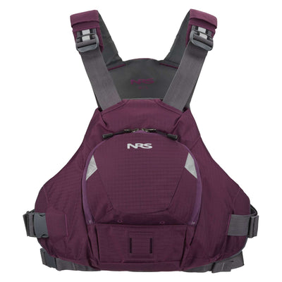 NRS Ninja PFD | Whitewater Kayaking PFD | Further Faster Christchurch NZ | #plum