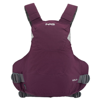 NRS Ninja PFD | Whitewater Kayaking PFD | Further Faster Christchurch NZ | #plum