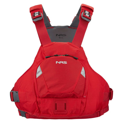 NRS Ninja PFD | Whitewater Kayaking PFD | Further Faster Christchurch NZ | #red