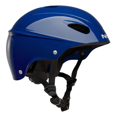 NRS Havoc Livery Helmet | Kayak Helmet | Further Faster Christchurch NZ #blue