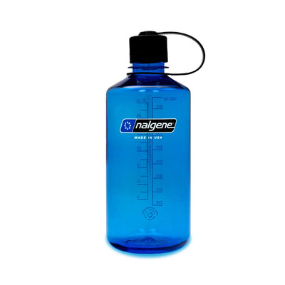 Nalgene Sustain Narrow Mouth Bottle 1L | Hiking Water Bottles and Flasks | Further Faster Christchurch NZ #nalgene-slate