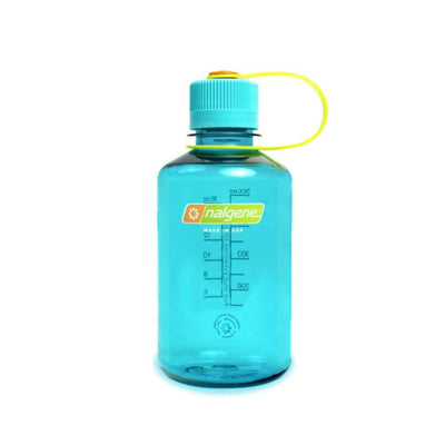 Nalgene Sustain Narrow Mouth Bottle 500ml | Hiking Water Bottles and Flasks | Further Faster Christchurch NZ | #cerulean