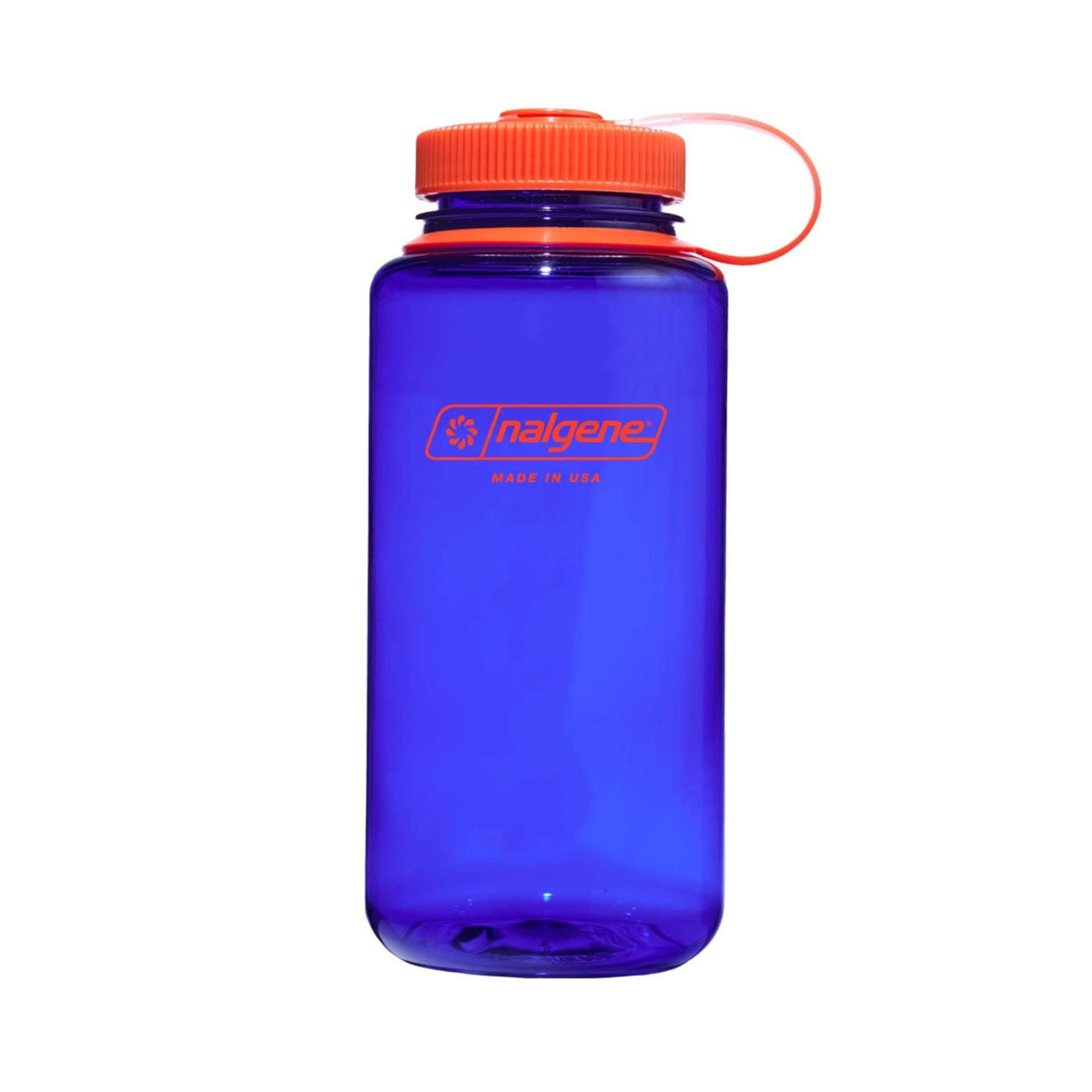Nalgene Sustain Wide Mouth Bottle 1L | Hiking Water Bottles and Flasks | Further Faster Christchurch NZ #periwinkle