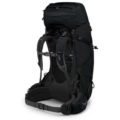 Osprey Aether 65 Extended Fit - Mens | 65L Multi-Day Hiking and Tramping Pack NZ | Osprey | Further Faster Christchurch NZ #black