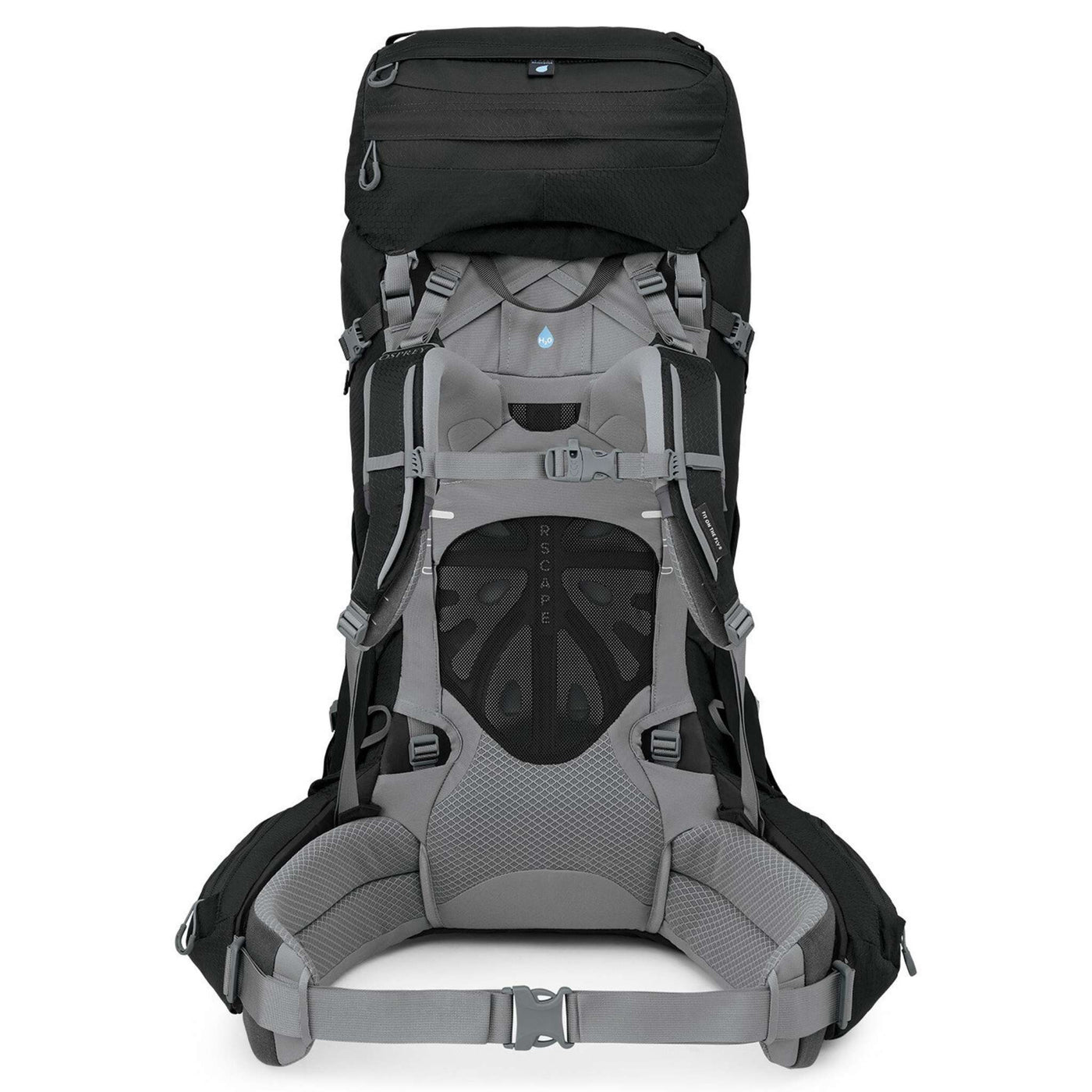 Osprey Ariel 65 Extended Fit - Womens | Backpacking and Mountaineering Packs NZ | Further Faster Christchurch NZ #black